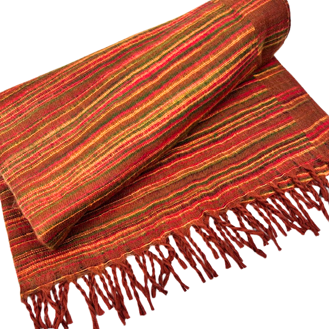 Himalayan Yak Wool Blanket/Throw 100x200cms