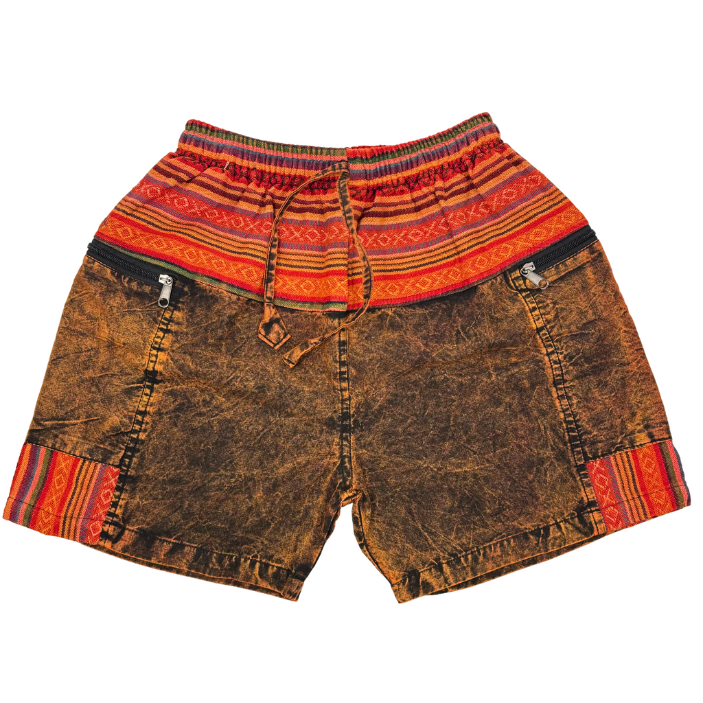 7NEP Cotton Shorts Orange