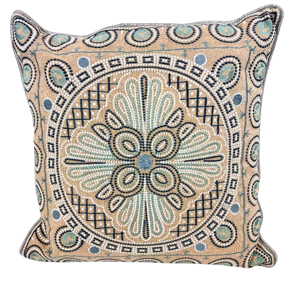 5HW Embroidered Cushion with Filler 45x45cms