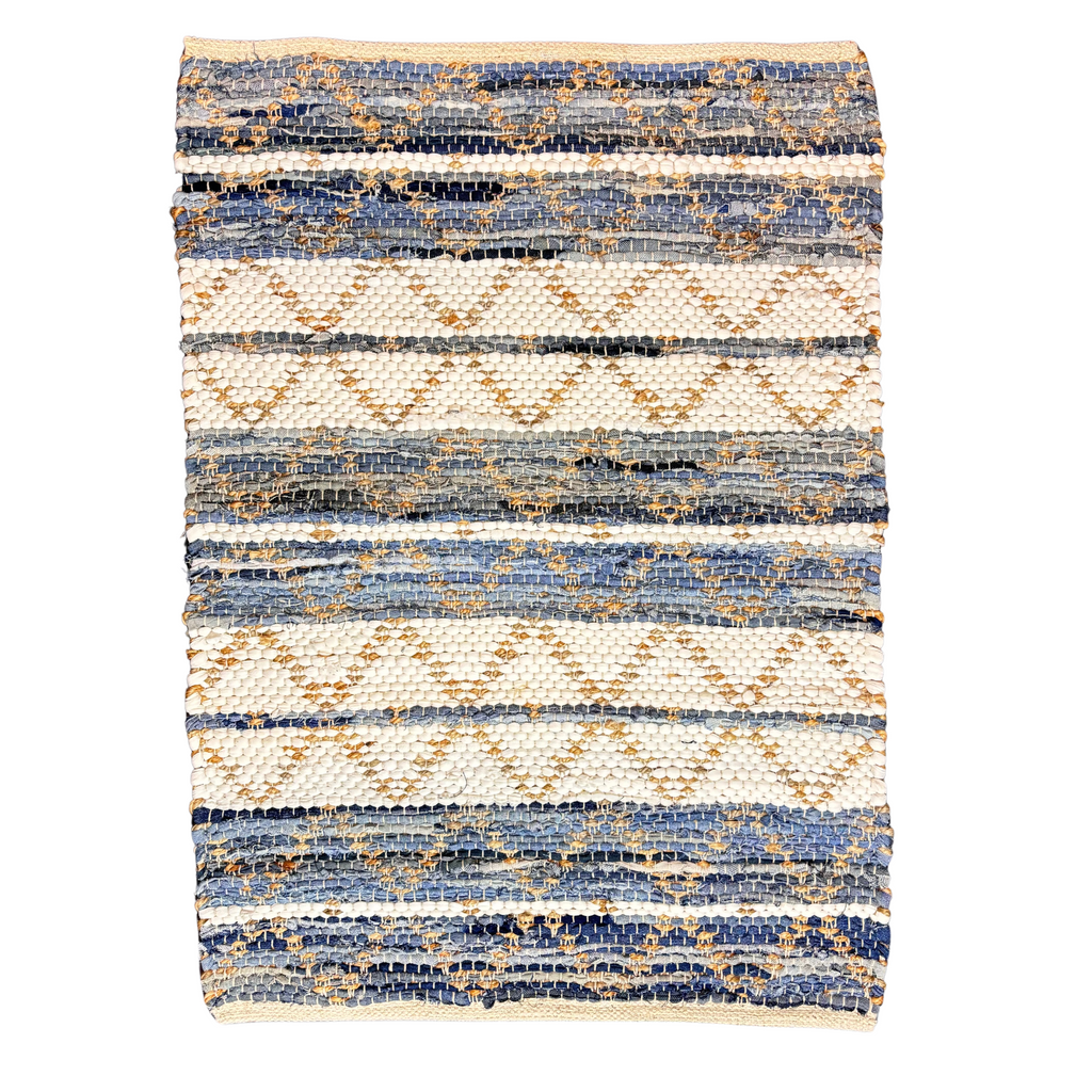 5HW 80% Cotton 20% Jute Ocean Mat HW356