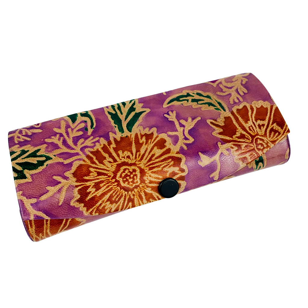 1GW Shanti Leather Glasses Case