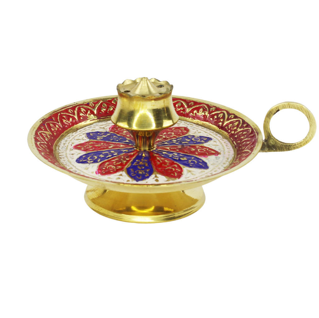 1GW Brass Incense Stand GW054