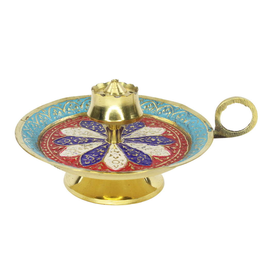 1GW Brass Incense Stand GW054